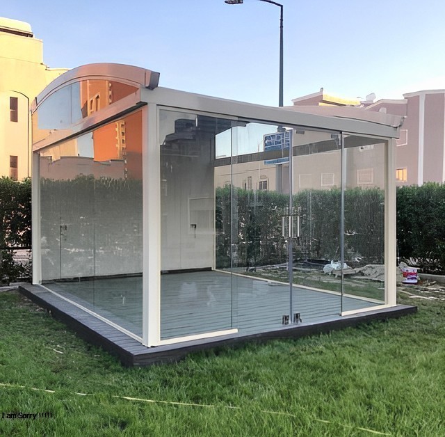 تركيب زجاج سكريت الرياض - حواجز مسبح فيلا